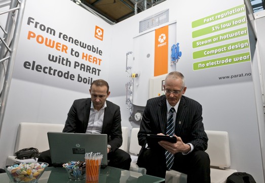 PARAT Halvorsen participated for the first time at the Hannover Messe as an exhibitor, presenting our excellent Electrode Boiler to the German market. It was a very busy exhibition, with lots of interest for both the steam- and hotwater solutions from Parat. 