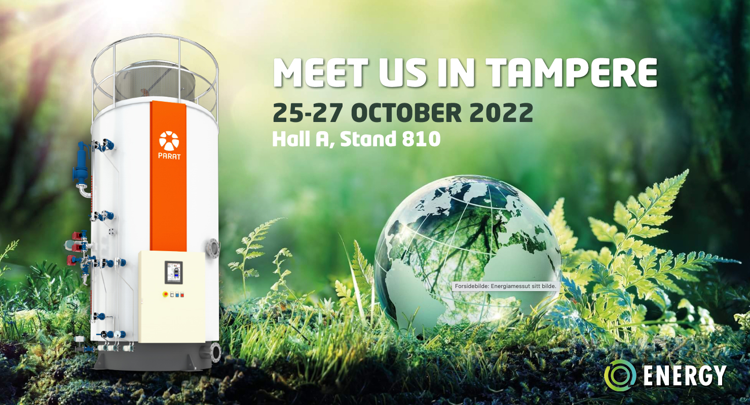 Meet PARAT at Energia 25-27 october 2022 in Tampere, Finland