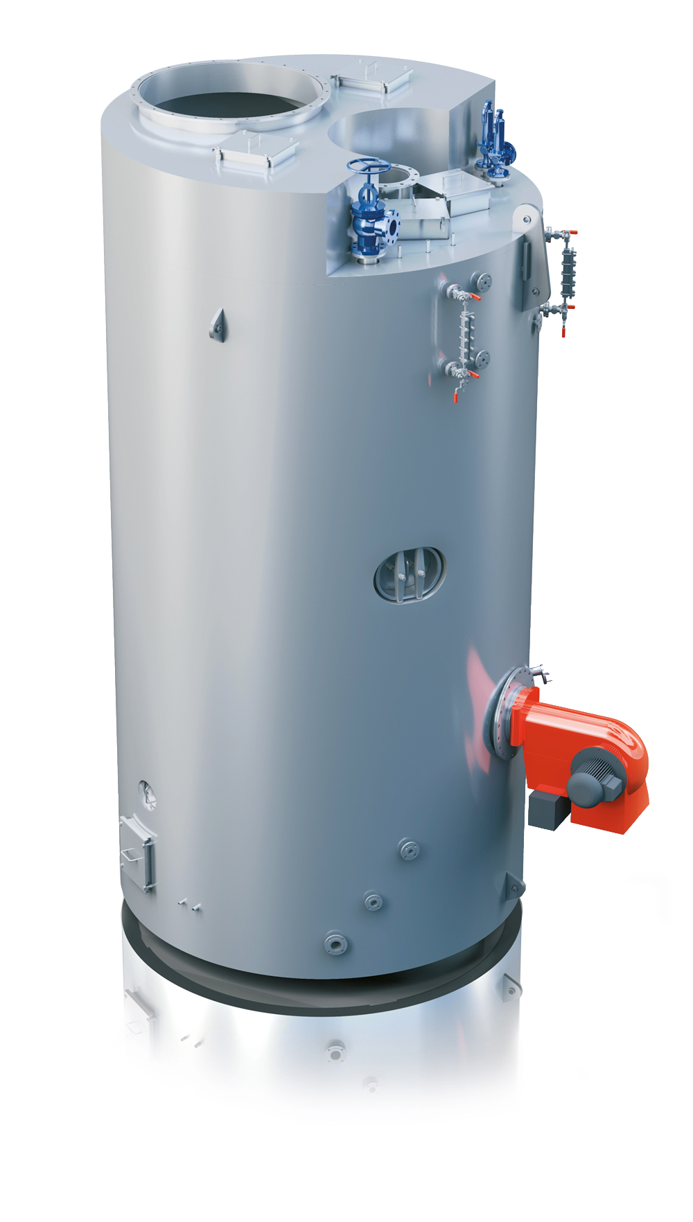 The Regular MCS Combined Boiler with Exhaust Gas and Fuel-Fired